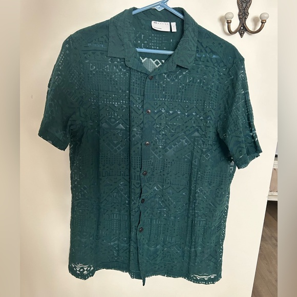ASOS Other - ASOS Green Short Sleeve Shirt